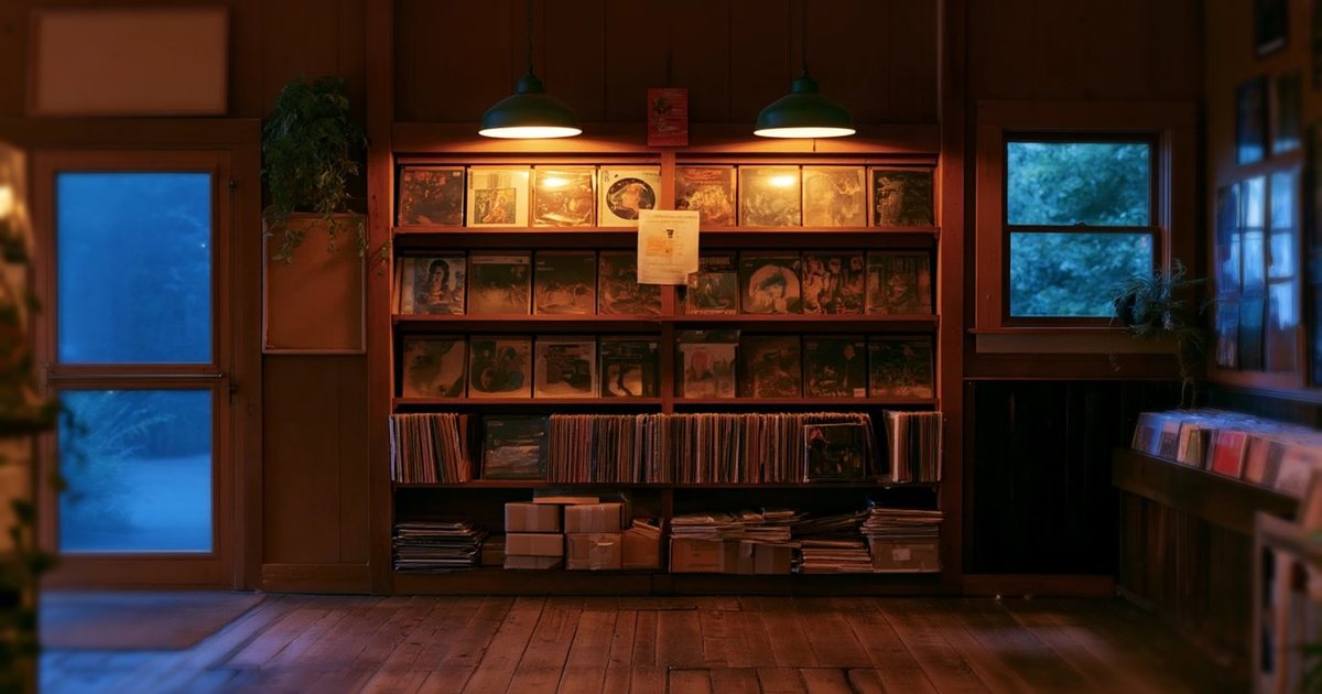 Napster taught me how to discover music, streaming made me forget, so I built a record shop out of a